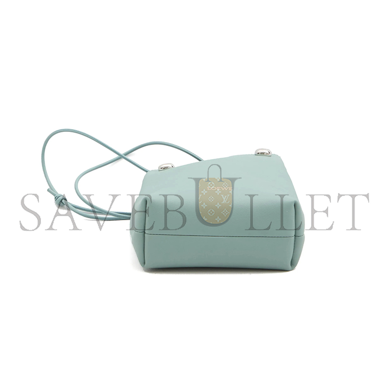LOEWE PEBBLE POUCH IN SMOOTH CALFSKIN CANBSPPX01 (21.5*17*7cm)